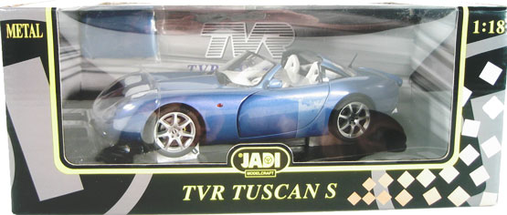 TVR Tuscan S - Chameleon Blue (Jadi Modelcraft) 1/18 diecast car