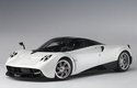 Pagani Huayra - White/chrome Wheels (AUTOart) 1/12