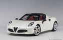 Alfa Romeo 4C Spider - Bianco Trofeo/white (AUTOart) 1/18