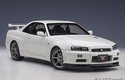 Nissan Skyline Gt-r - R34) V-spec Ii (white Pearl (AUTOart) 1/18