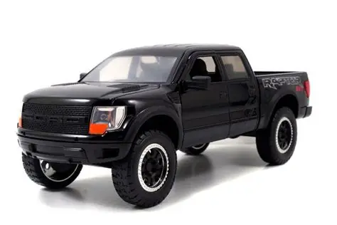 2011 Ford F-150 SVT Raptor - Glossy Black (DUB City) 1/24