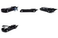 Animated Batman Figure & Batmobile (Jada Toys) 1/24