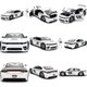 2015 Dodge Challenger Hellcat w/Stormtrooper Figure (Jada Toys) 1/24