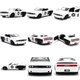 2012 Star Wars Dodge Challenger - Storm Trooper Theme (Jada Toys) 1/32