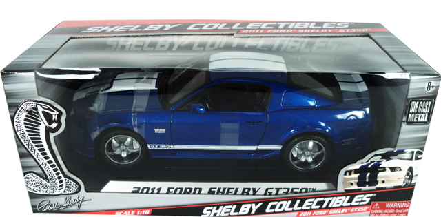 2011 Mustang Shelby GT350 - Blue (Shelby Collectibles) 1/18