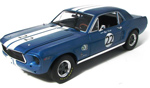 1968 Ford Mustang #22 Bill Maier Tribute Car (Greenlight) 1/18