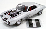 1969 Chevy Drag Camaro - Silver (GMP) 1/18