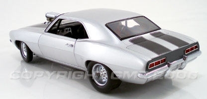 1969 Chevy Drag Camaro - Silver (GMP 1800314) 1/18