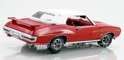 1970 Pontiac GTO Judge Convertible - Cardinal Red (GMP 1801216) 1/18