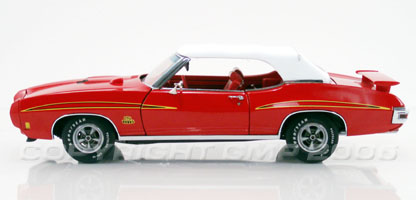 1970 Pontiac GTO Judge Convertible - Cardinal Red (GMP 1801216) 1/18