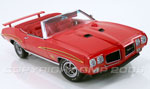 1970 Pontiac GTO Judge Convertible - Cardinal Red (GMP) 1/18