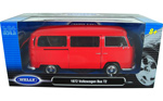 1972 Volkswagen Bus - Red (Welly) 1/24