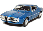 1967 Pontiac Firebird - Blue (Welly) 1/24