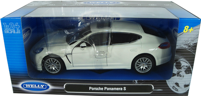 Porsche Panamera S - White (Welly) 1/24