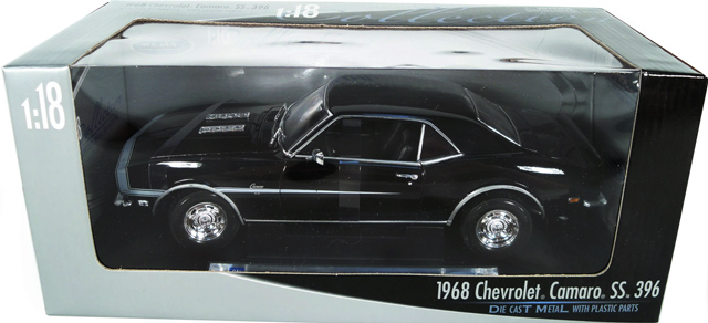 1968 Chevy Camaro SS396 - Black (Welly) 1/18