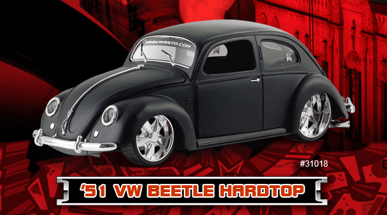 1951 VW Beetle - Flat Black (Maisto G-Ridez) 1/18