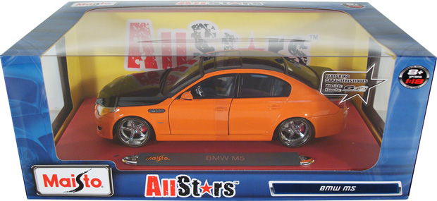 BMW M5 w/ GfG Wheels (Maisto All-Stars) 1/18