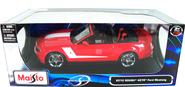 2010 Ford Mustang 427R Roush Edition - Red (Maisto) 1/18