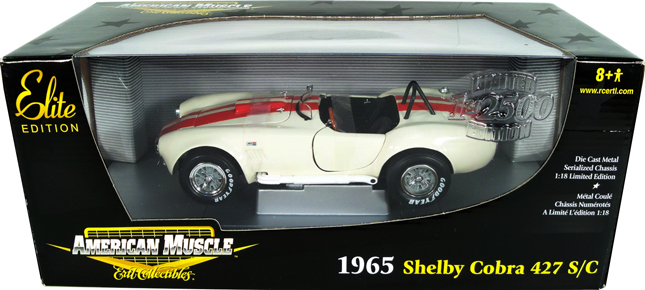 1965 Shelby Cobra 427 S/C (Ertl Elite) 1/18