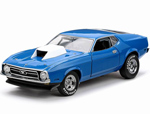 1971 Ford Mustang Pro Stock Grag Car - Pastel Blue (SunStar) 1/18