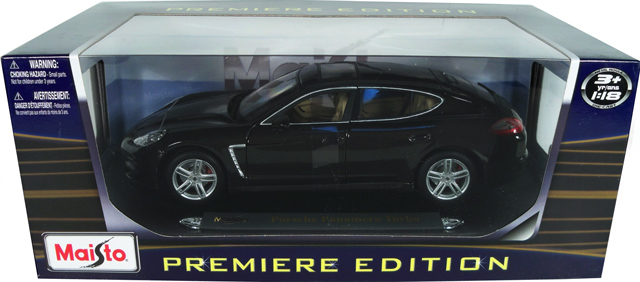 Porsche Panamera Turbo - Dark Grey (Maisto) 1/18