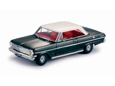 1963 Chevy Nova - Tuxedo Black (Sun Star) 1/18