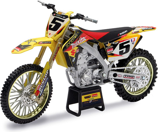 2010 Suzuki RM-Z450 Ryan Dungey Yoshimura Rockstar Makita (NewRay) 1/12