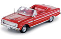 1963 Ford Falcon Futura Open Convertible - Rangoon Red (SunStar) 1/18