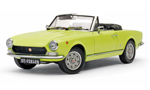 1970 Fiat 124 Spider BS1 - Colorado Yellow (SunStar) 1/18