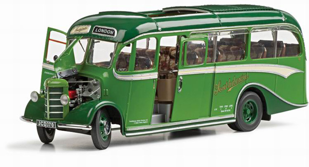 1948 Bedford OB Duple Vista Coach Southdown Bus (SunStar) 1/24