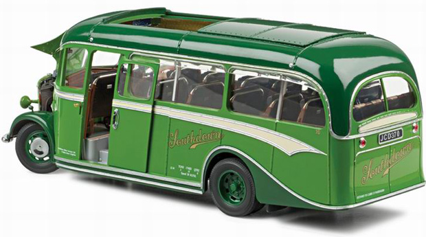 1948 Bedford OB Duple Vista Coach Southdown Bus (SunStar) 1/24