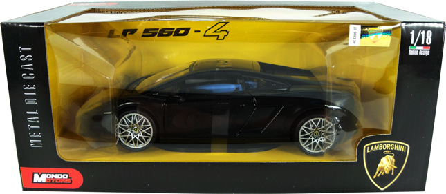 Lamborghini Gallardo LP 560-4 - Black (Mondo Motors) 1/18