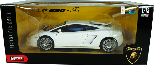 Lamborghini Gallardo LP 560-4 - White (Mondo Motors) 1/18