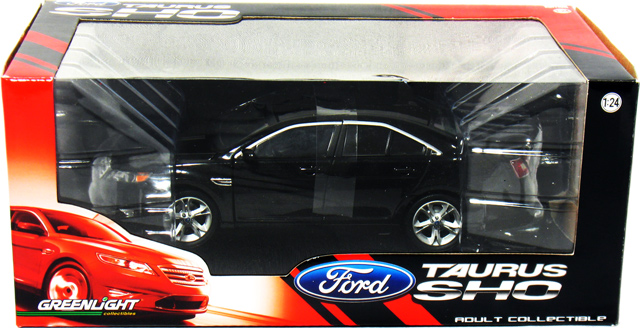 2010 Ford Taurus SHO - Tuxedo Black (Greenlight Toys) 1/24