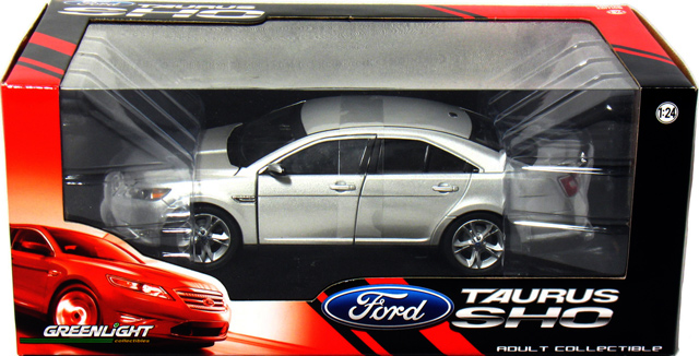 2010 Ford Taurus SHO - Ingot Silver (Greenlight Toys) 1/24 diecast car