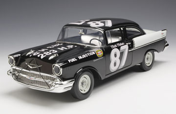 1957 Chevy Buck Baker #87 Factory Race Car (Highway 61) 1/18