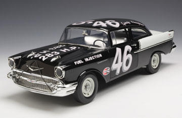 1957 Chevy Speedy Thompson #46 Factory Race Car (Highway 61) 1/18