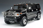 HUMMER H2 - Black (Highway 61) 1/18