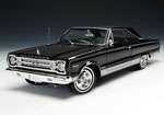 1967 Plymouth Satellite Hemi - Black (Highway 61) 1/18