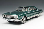 1967 Plymouth Satellite Hemi - Turquoise (Highway 61) 1/18