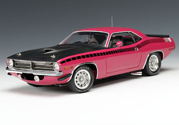 1970 Plymouth Cuda AAR - Moulin Rouge (Highway 61) 1/18