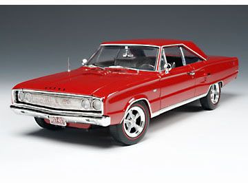 1967 Dodge Coronet R/T Hemi - Bright Red (Highway 61) 1/18