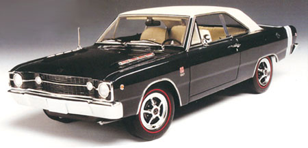 1969 Dodge Dart Swinger - Black (Highway 61) 1/18