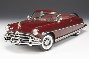 1952 Hudson Hornet Convertible Toro Red w/ Continental Kit (Highway 61) 1/18