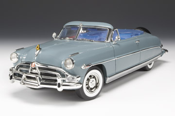 1952 Hudson Hornet Convertible Southern Blue w/ Continental Kit (Highway 61) 1/18