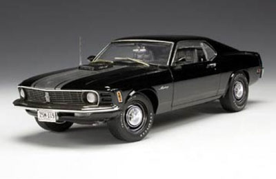 1970 Ford Mustang CJ428 - Raven Black R Code (Highway 61) 1/18