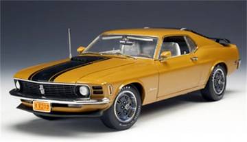 1970 Ford Mustang SCJ428 - Bright Gold Metallic R-Code (Highway 61) 1/ ...