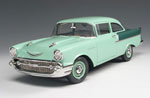 1957 Chevy 150 - Surf Green/Highland Green (Highway 61) 1/18