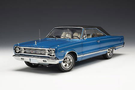 1967 Plymouth Satellite - Bright Blue (Highway 61) 1/18