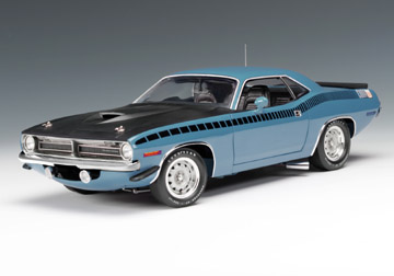 1970 Plymouth Cuda AAR - B5 Blue (Highway 61) 1/18 diecast car